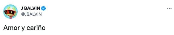 Tuit J Balvin