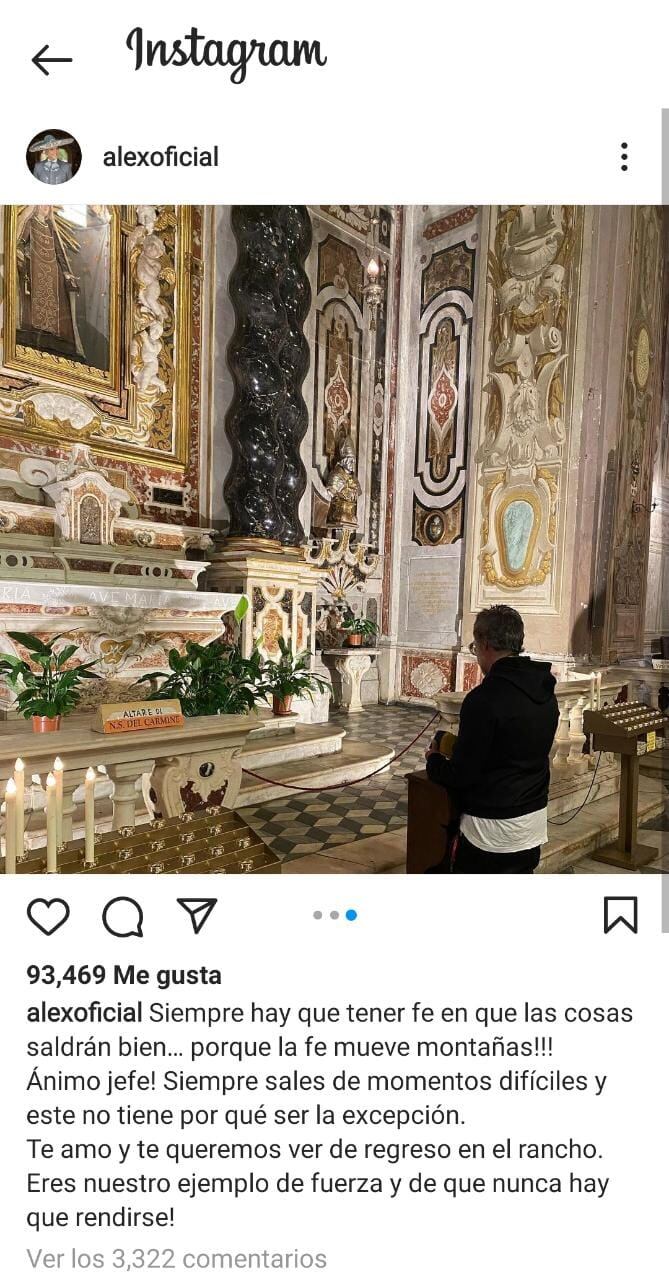 Publicación de Instagram