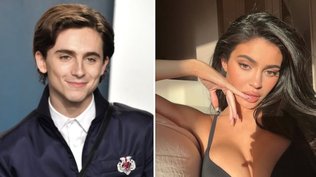 El video del beso de Timothée Chalamet y Kylie Jenner que confirma que son novios