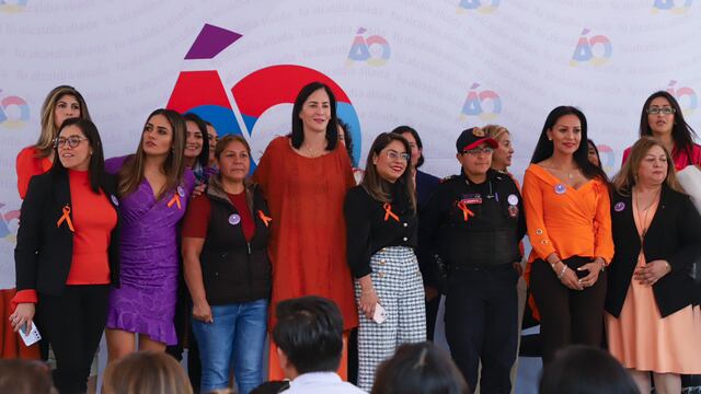 Lía Limón presenta la app Puntos Violeta en Álvaro Obregón