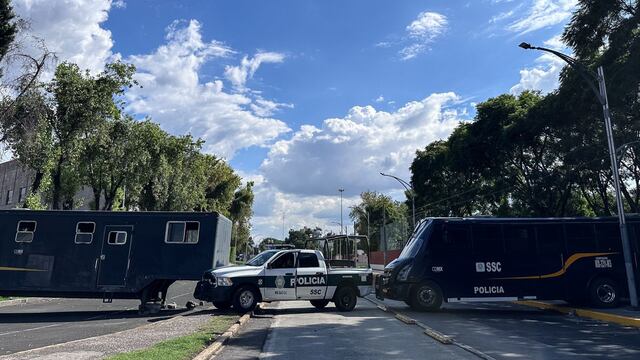 Cierres viales por toma de posesión modifican paso del Metrobús CDMX