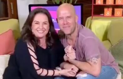 Isabel Lascurain y Gian Marco