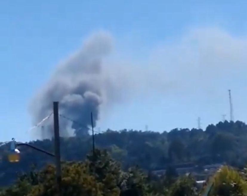 Se incendia toma clandestina en Huauchinango