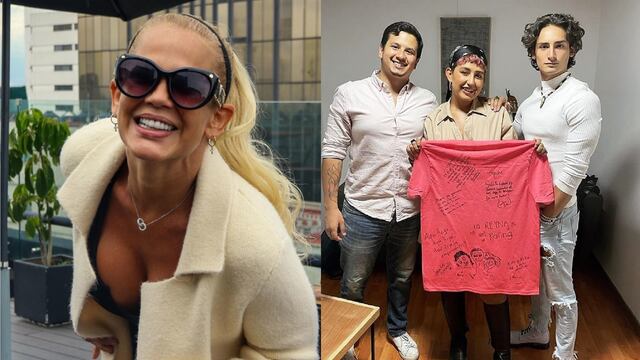 Niurka y sus hijos: Kiko, Romina y Emilio