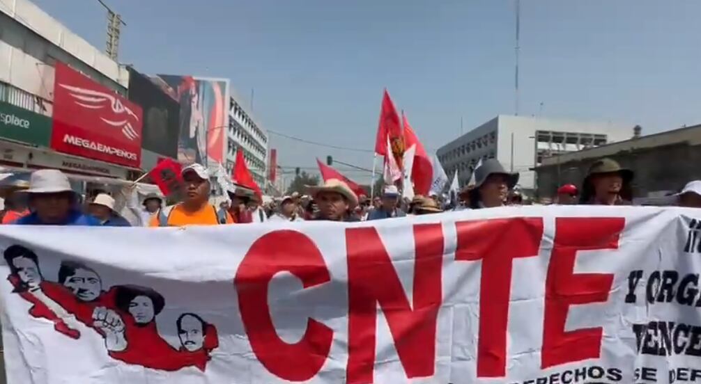Marcha CNTE 15 de mayo