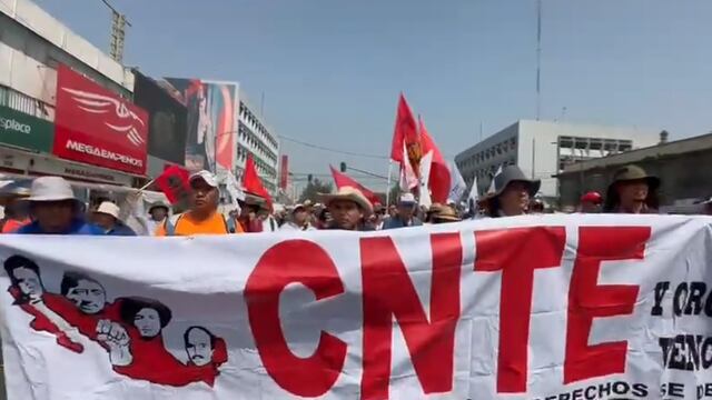 Marcha CNTE 15 de mayo