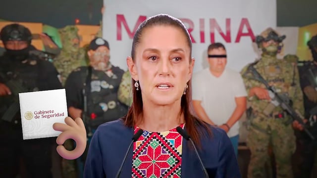 Claudia Sheinbaum destaca coordinación del Gabinete de Seguridad por captura de El Jardinero.