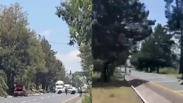 ¿Qué pasó en la autopista Toluca-Atlacomulco del Estado de México? Persecución y balacera deja dos heridos
