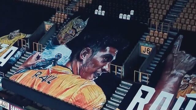 Raúl Jiménez con los Wolves