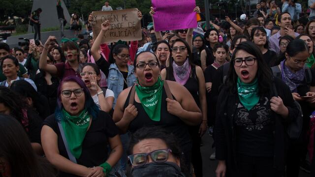 Protesta en CDMX.
