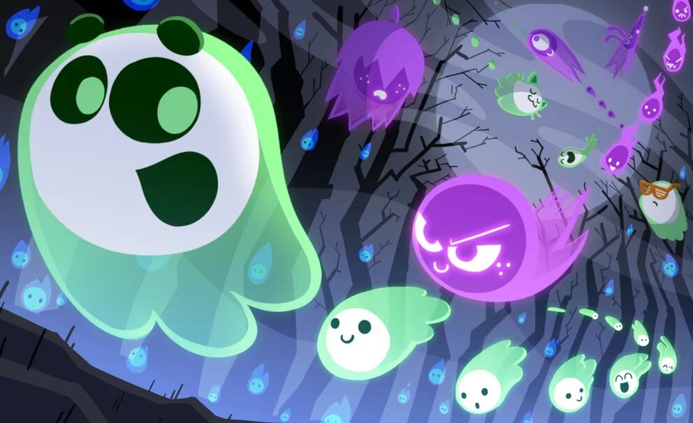 ‘The Great Ghoul Duel 2’, doodle de Google