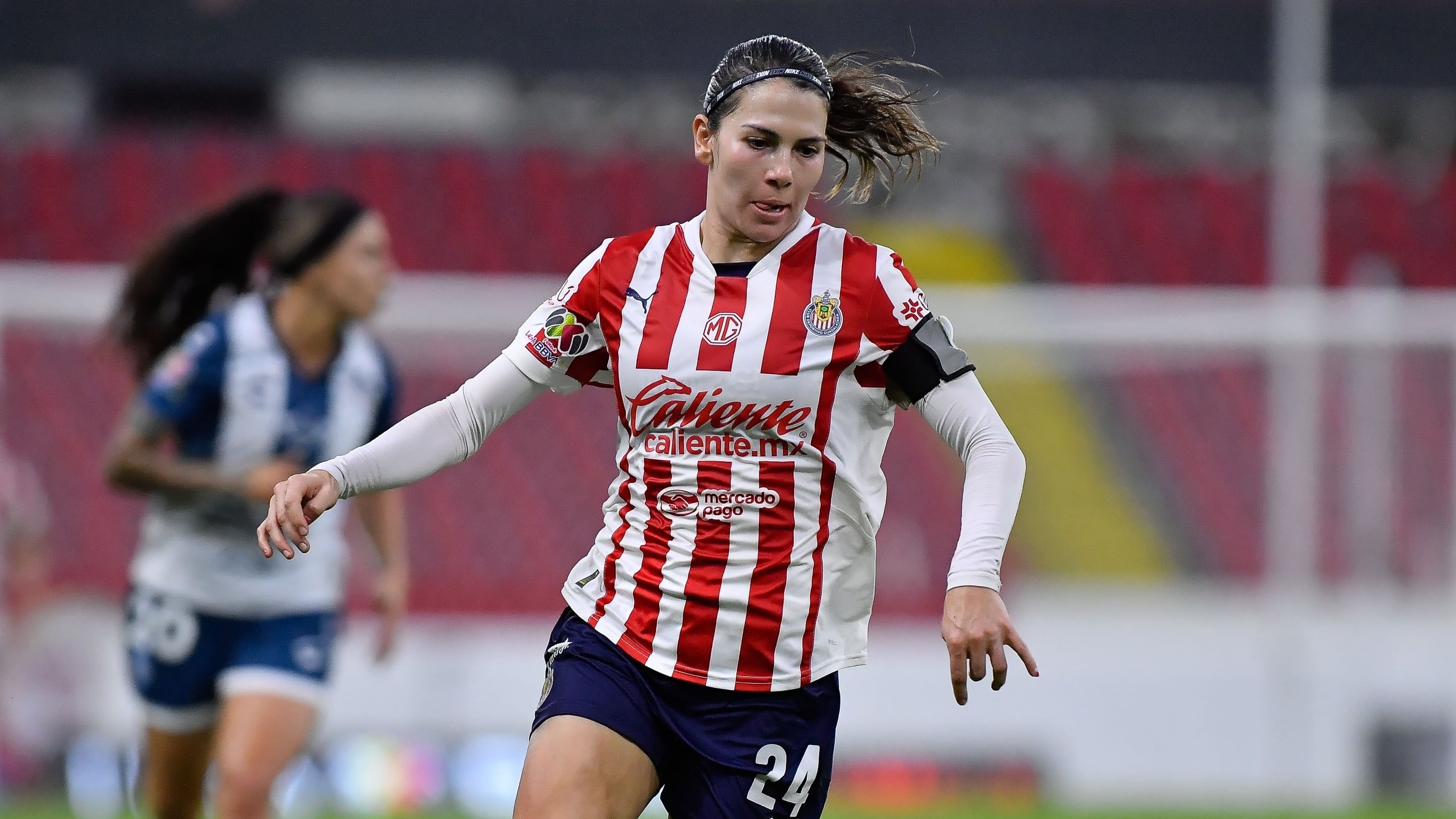 Licha Cervantes con Chivas Femenil