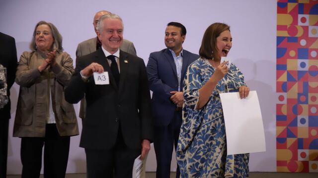 Santiago Creel y Xóchitl Gálvez consiguieron seguir a la siguiente fase de su elección a candidato presidencial del Frente Amplio por México