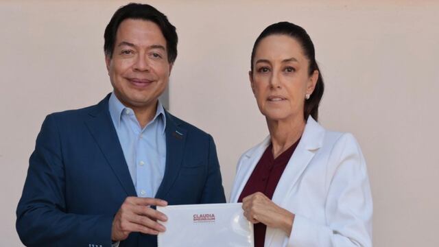 Claudia Sheinbaum recibe los resultados de la encuesta de Morena sobre la reforma al Poder Judicial