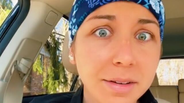 Enfermera que se confundió con el español