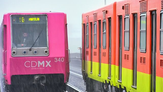 Activan marcha lenta en 6 líneas por lluvias