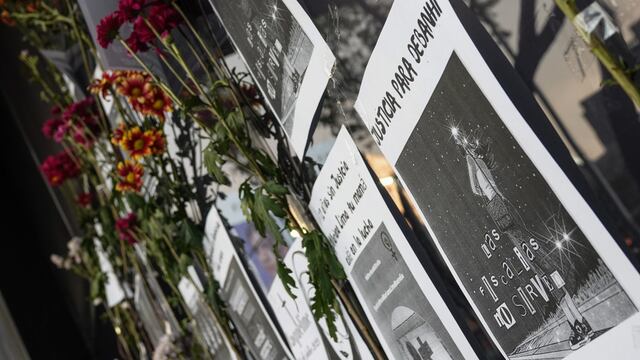 Protesta contra feminicidios en Nuevo León