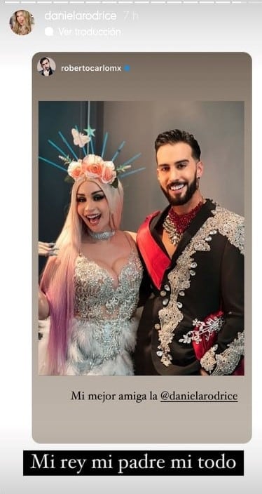 Daniela Rodrice y Roberto Carlo.