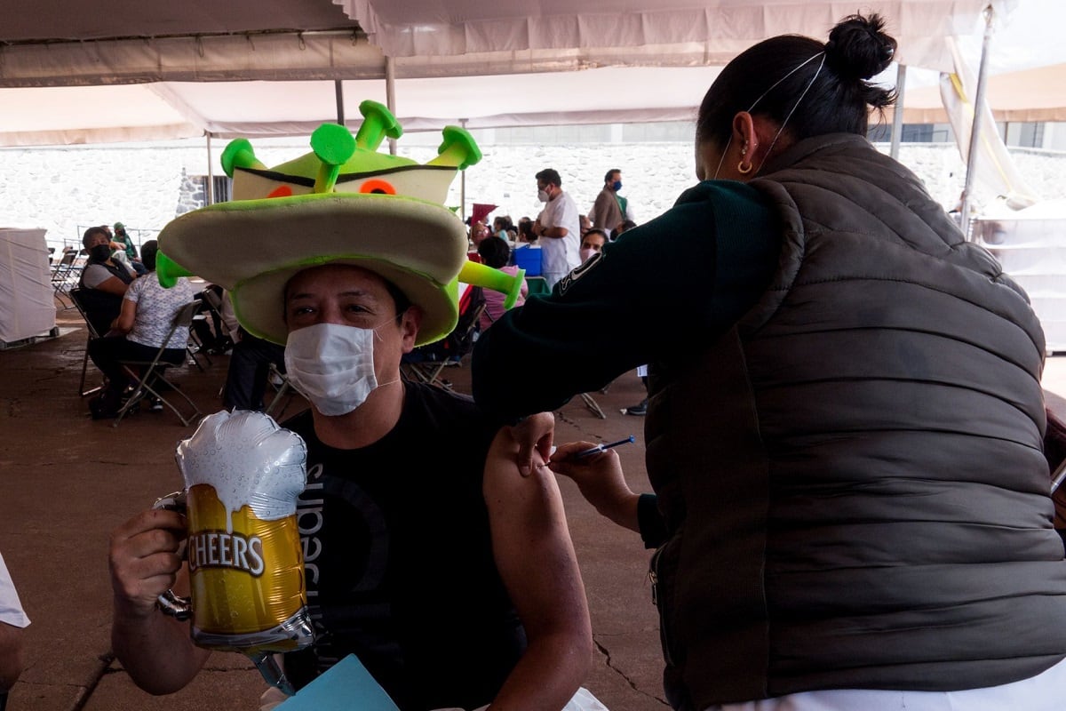Vacunación contra Covid-19 en la CDMX