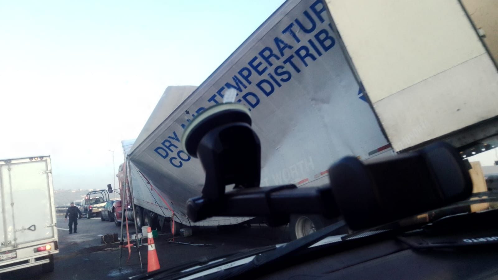 Accidente en Circuito Exterior Mexiquense