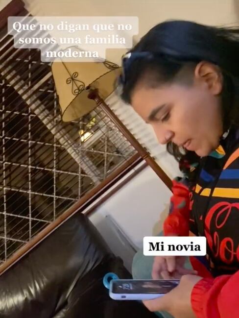 Familia moderna en TikTok