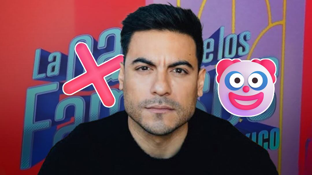 Cancelan a Carlos Rivera en La Casa de los Famosos México 2025 por ataques de fans