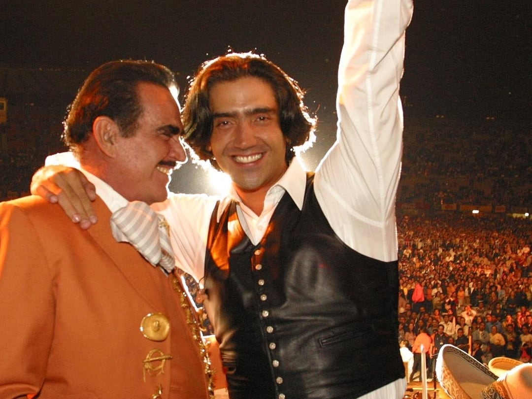 Alejandro Fernández y Vicente Fernández.
