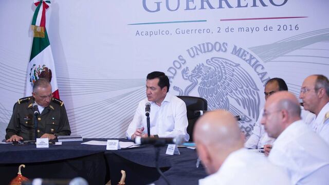 Reunión de Seguridad en Guerrero. Vigilancia.
