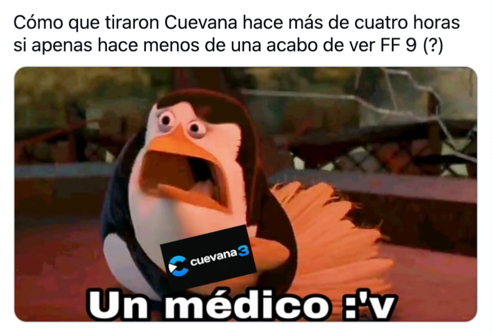 Meme de Cuevana