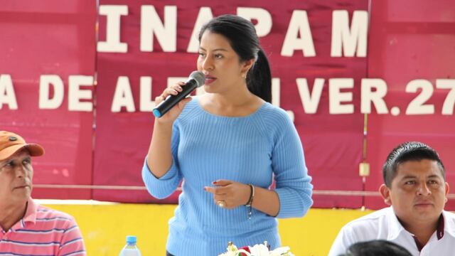 Lorena Sánchez Vargas, alcaldesa en el municipio de Sayula de Alemán, Veracruz