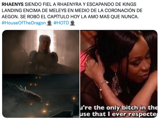Memes de Rhaenys Targaryen en House of the Dragon