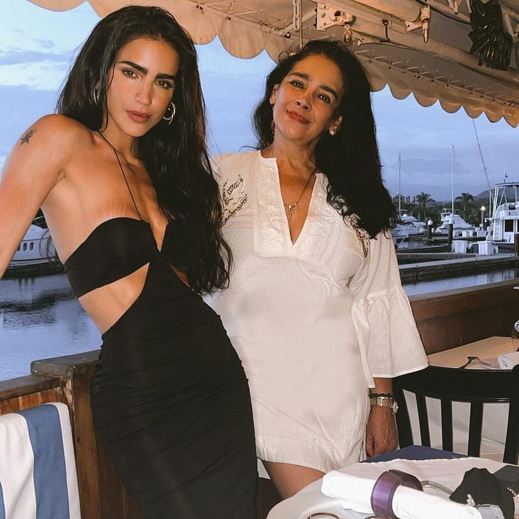 Bárbara de Regil y su mamá Bárbara Alfaro.