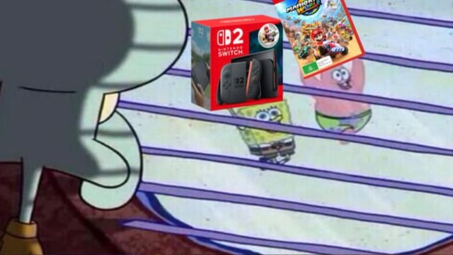 Memes del lanzamiento de Nintendo Switch 2