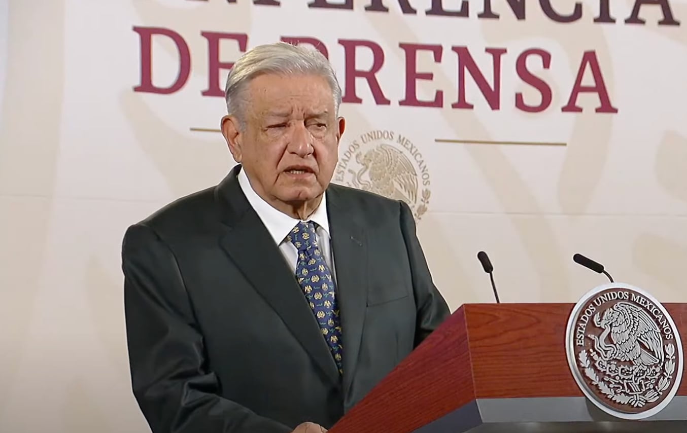 ¿Qué le pasó a AMLO en el ojo?