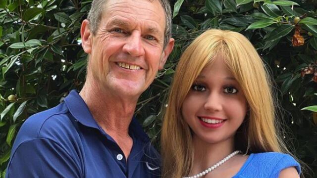 Rod y su novia Karina