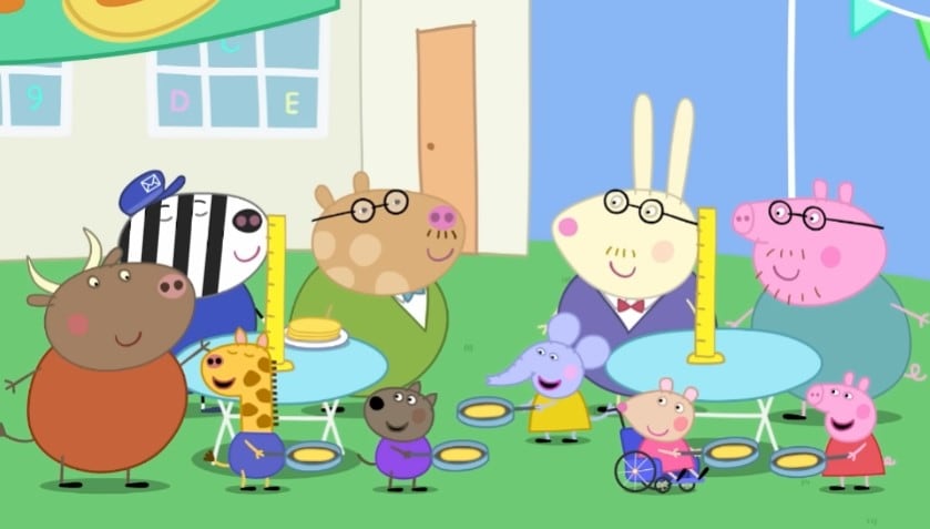 El festival de pancakes de Peppa Pig