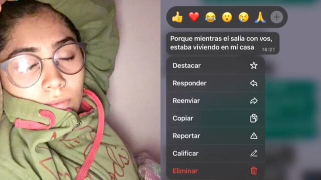 Descubre que es " la otra" del novio infiel
