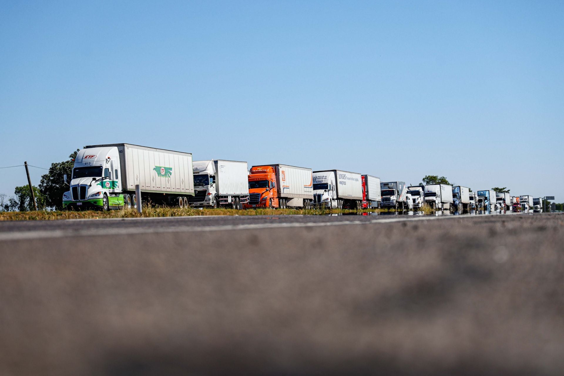 Bloques transportistas en Sinaloa