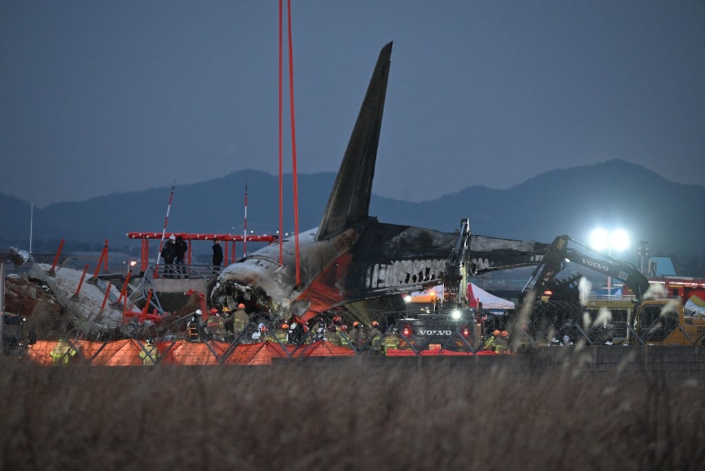 Accidente de avión en Corea del Sur