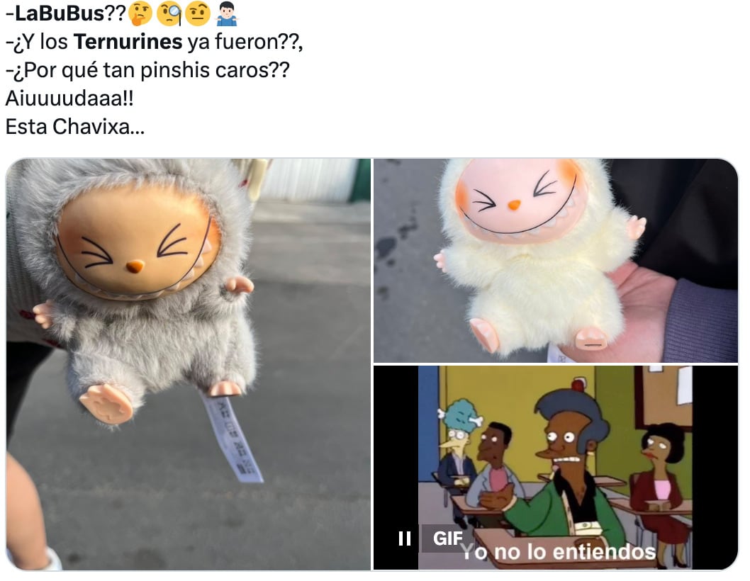 Memes de Ternurines contra Labubus
