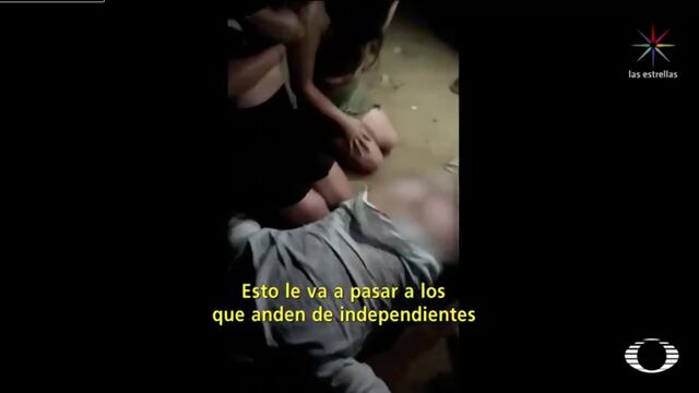 Golpean a tratantes de personas