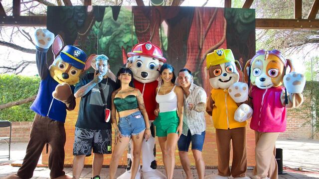 Edwin Luna, cumpleaños de Geros