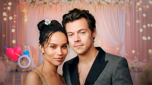 Harry Styles desata rumores de compromiso con Zoë Kravitz