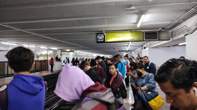 Retrasos en la línea 3 en el Metro CDMX