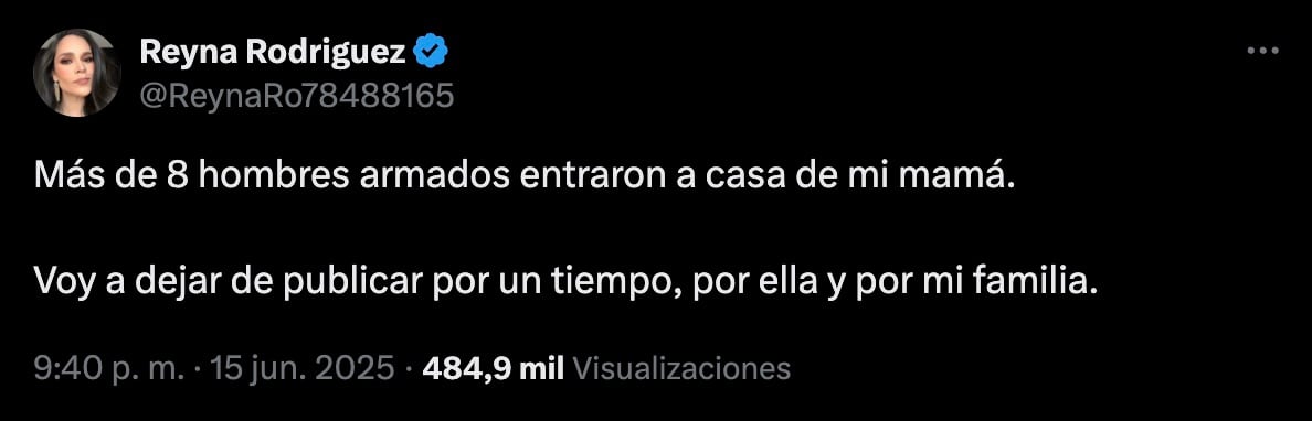 Reyna Rodríguez, jueza de Distrito, denuncia el ataque de hombres armados contra su familia