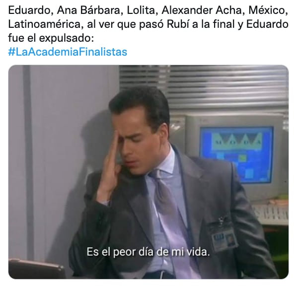 Meme Rubí finalista de La Academia