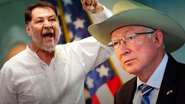 Gerardo Fernández Noroña tunde a Ken Salazar por declaración contra AMLO