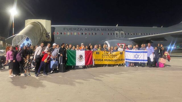 Harán puente aéreo con Europa para repatriar a mexicanos en Israel