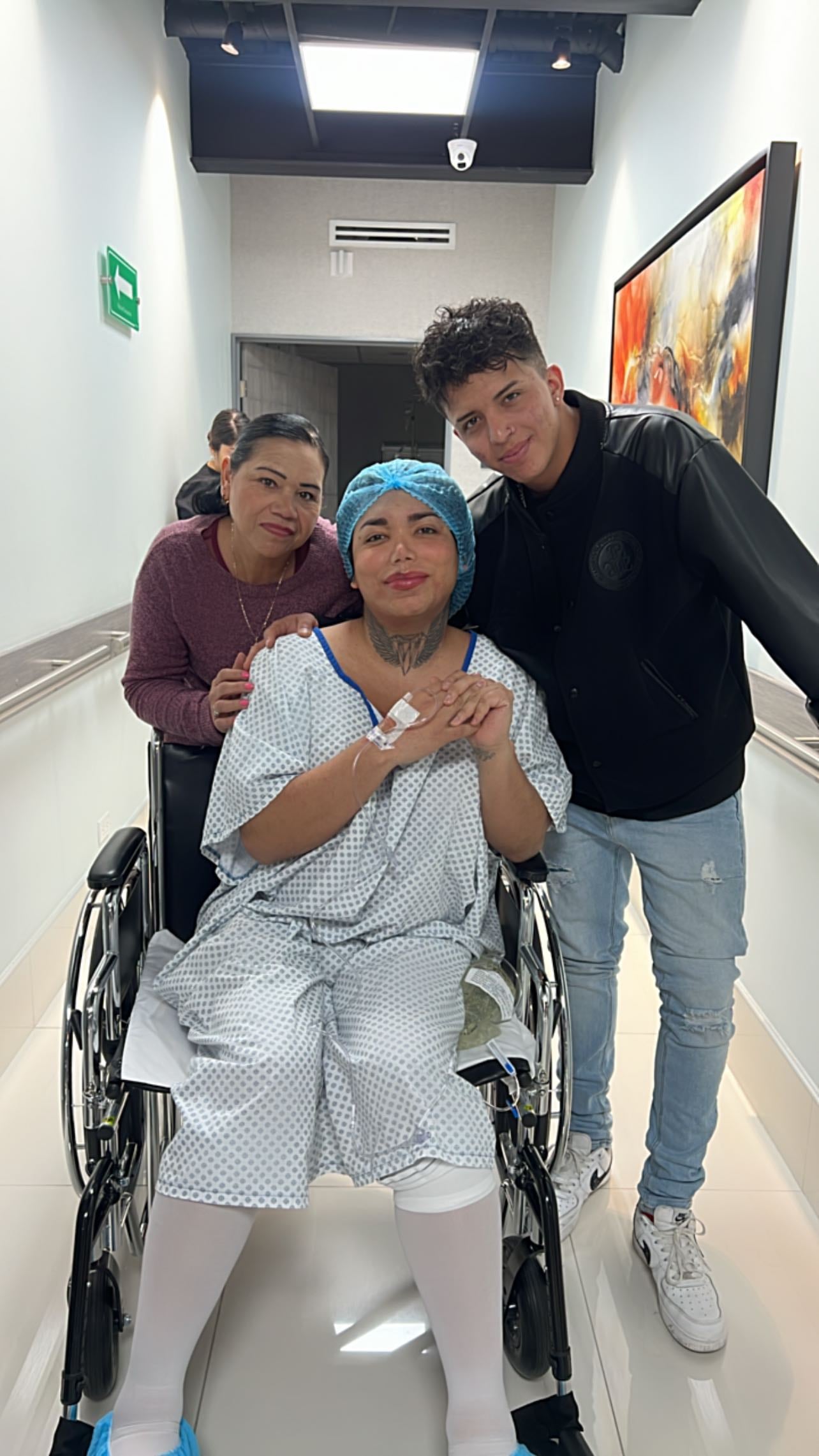 Paola Suárez desde el hospital