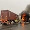 ¿Qué pasó en la autopista Saltillo-Monterrey hoy 22 de abril? Cierre suma casi 10 horas por choque e incendio de tráileres